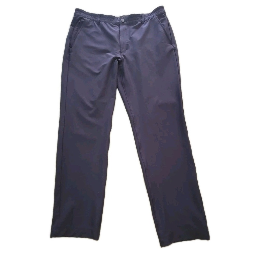 Marc New York Pants Men's‎ Blue Commuter 38x32 Slim Fit 4-Way Stretch